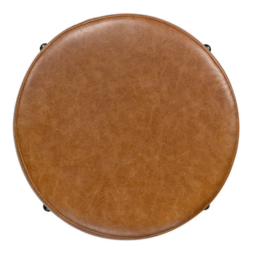 Silvia 18.5" Modern Metal/Bouclé Cushioned Vanity Stool - JONATHAN Y